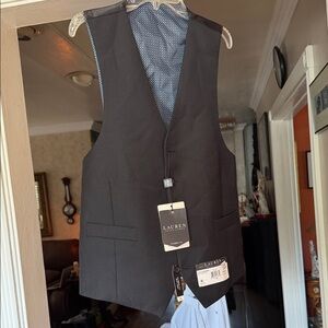 Ralph Lauren Men's Black Vest
